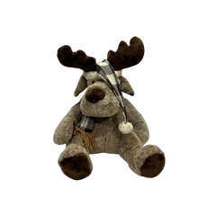 Moose Cozy Kerst Knuffel