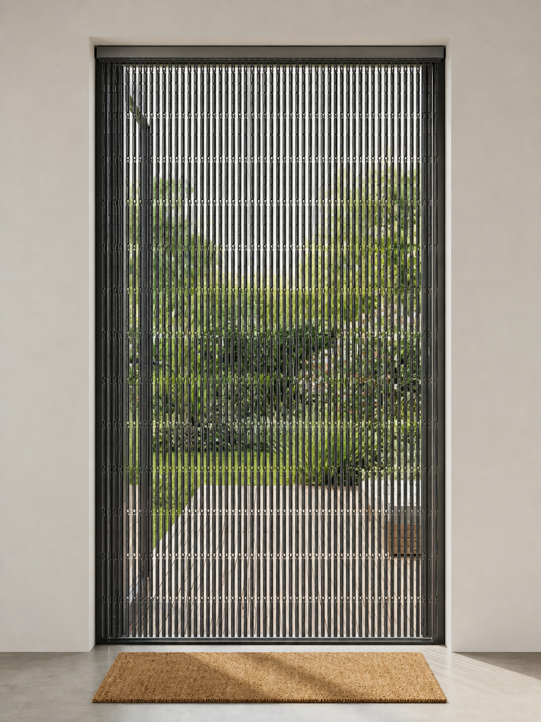 Vliegengordijn Antraciet | 90x210 & 100x230 cm