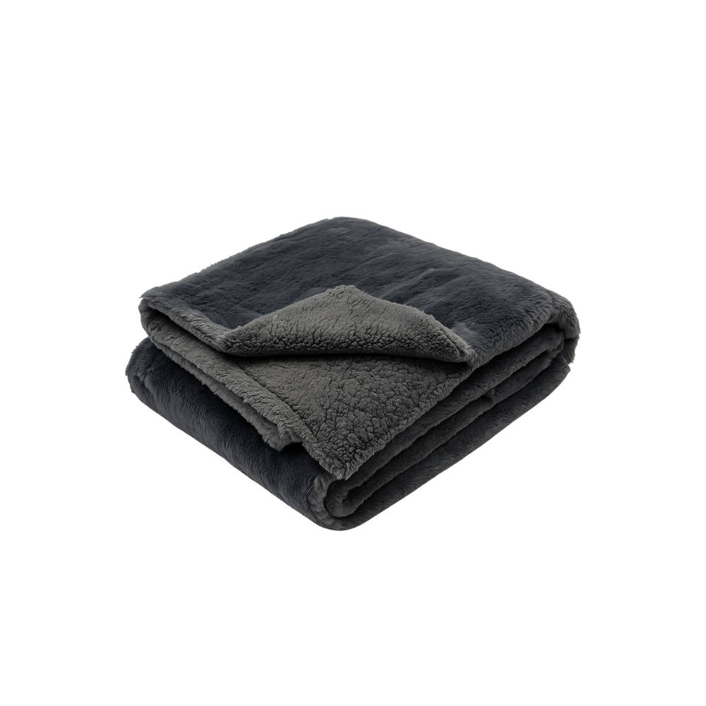 Carre Plaid Antraciet