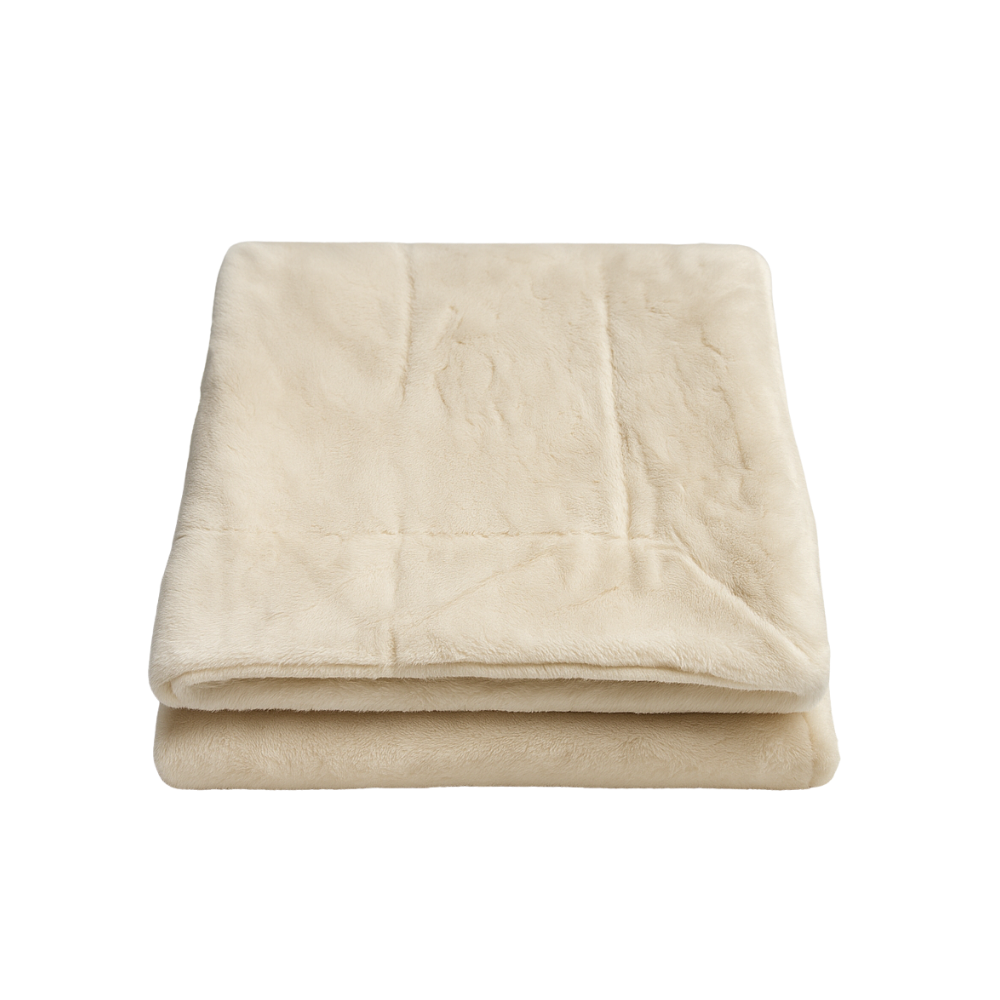 FluFF Plaid Beige Ecru