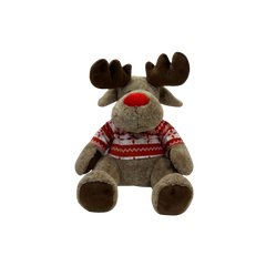 Moose Merry Kerst Knuffel