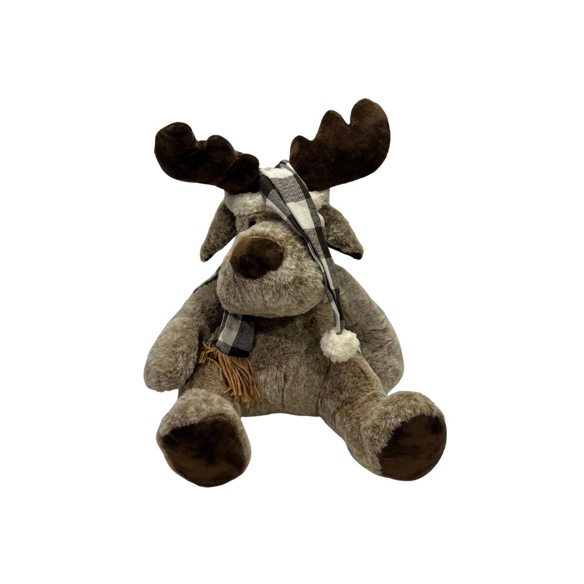 Moose Cozy Kerst Knuffel