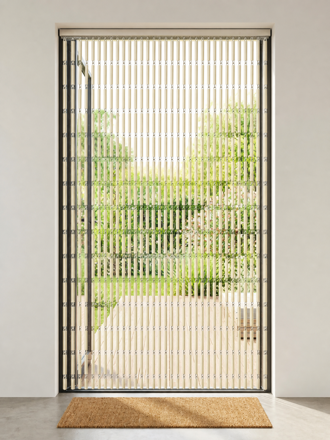 Vliegengordijn Ecru | 90x210 & 100x230 cm